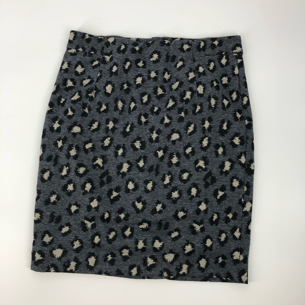 Loft Petites Cheetah Print Pencil Skirt